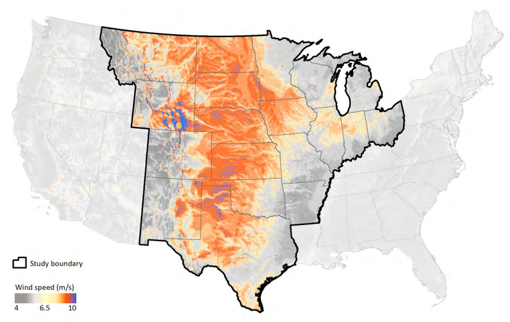 Screenshot of U.S. map tool.